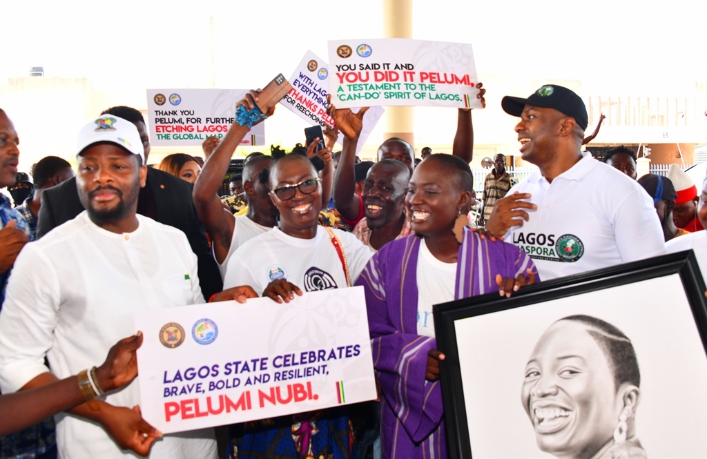 LASG Receives Pelumi Nubi At Nigeria-Benin Border As First Black Woman ...